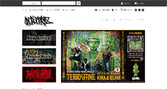 Desktop Screenshot of 420recordz.com